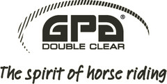 GPA DOUBLE CLEAR The spirit of horse riding
