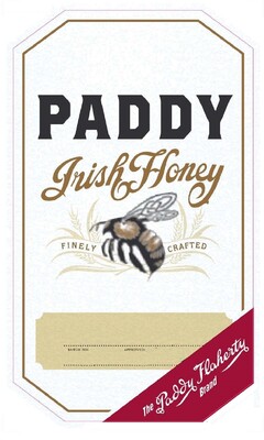 PADDY Irish Honey Finely Crafted The Paddy Flaherty Brand