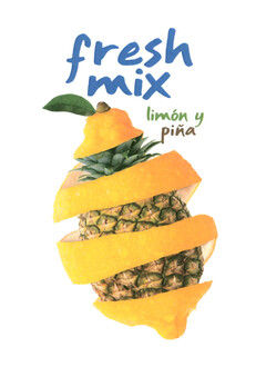 fresh mix limón y piña