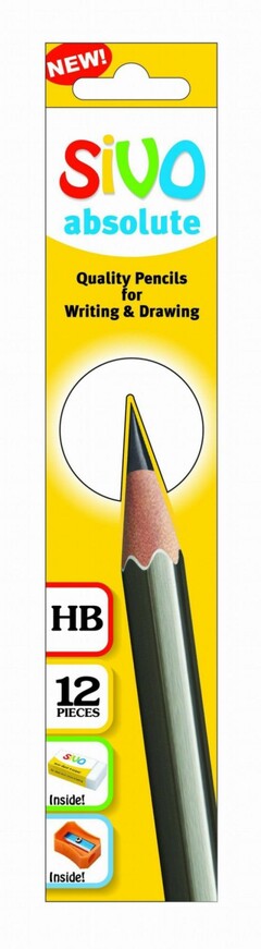 SIVO absolute Quality Pencils for Writing & Drawing