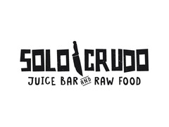 SOLO CRUDO JUICE BAR AND RAW FOOD
