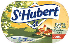 St Hubert 41 Naturellement léger & tendre 38% m.g. Vitamines A & E DOUX