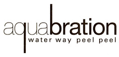 aquabration water way peel peel