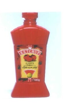 KETCHUP LJUTI 500g