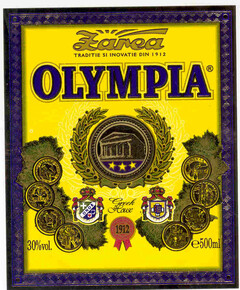 Zarea TRADITIE SI INOVATIE DIN 1912 OLYMPIA Greek House 1912 30% vol. e 500 ml.