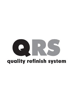 QRS quality refinish system