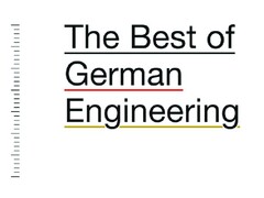 The Best of German Engineering