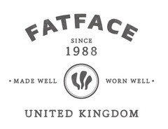 FATFACE SINCE 1988 MADE WELL WORN WELL UNITED KINGDOM