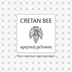 CRETAN BEE κρητική μέλισσα Bees wisdom in natural products
