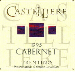 CASTELLIERE 1995 CABERNET TRENTINO Denominazione di Origine Controllata