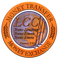 LCC Trans-Sending Trans-Envoi Trans-Envio MONEY TRANSFER MONEY EXCHANGE