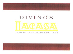 DIVINOS LACASA CHOCOLATEROS DESDE 1852