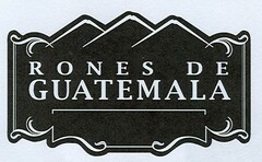 RONES DE GUATEMALA