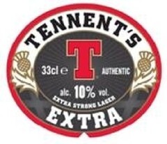 Tennent's EXTRA T EXTRA STRONG LAGER