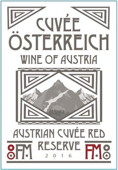 Cuvée Österreich Wine of Austria Austrian Cuvée Red Reserve 2016 FM