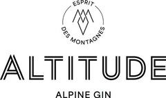 Esprit Des Montages ALTITUDE Alpine Gin