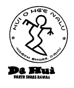 Da Hui NORTH SHORE HAWAII HUI O HE'E NALU NORTH SHORE, O'AHU