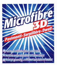 Microfibre 3D Pavimenti Serpillière Dweil
