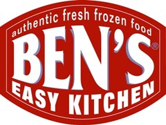 authentic fresh frozen food BEN'S EASY KITCHEN