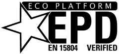 ECO PLATFORM EPD EN 15804 VERIFIED