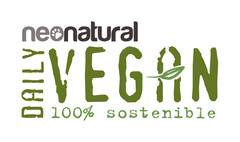 DAILY neonatural VEGAN 100% sostenible