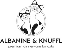 ALBANINE & KNUFFL premium dinnerware for cats
