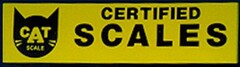 CAT SCALE CERTIFIED SCALES