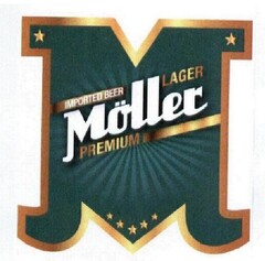 IMPORTED BEER LAGER MOLLER PREMIUM