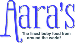 Aara´s The finest baby food from around the world!