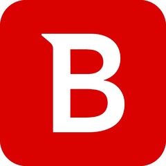 B