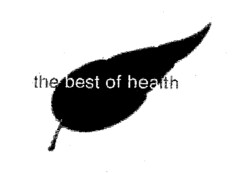 the best of health