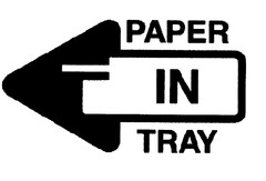 PAPER IN TRAY
