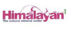 Himalayan The natural mineral water