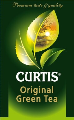 Premium taste & quality CURTIS original Green Tea