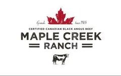 Giraudi since 1968 certified Canadian Black Angus Beef MAPLE CREEK RANCH