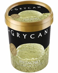 GRYCAN  PISTACHIO REAL DAIRY LUXURY ICE CREAM Z. GRYCAN WITH MY PERSONAL GUARANTEE