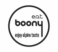 e.a.t boony enjoy alpine taste