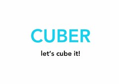 CUBER let's cube it!