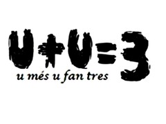 U + U = 3 u més u fan tres