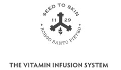 SEED TO SKIN BORGO SANTO PIETRO THE VITAMIN INFUSION SYSTEM 11 29