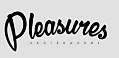 pleasures skateboards