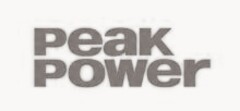 peak power