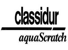classidur aquaScratch