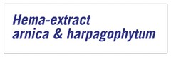Hema-extract arnica & harpagophytum