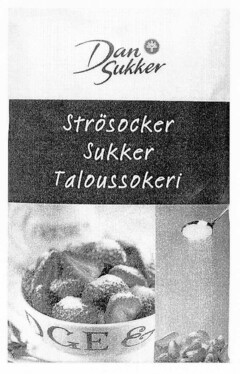 Dan Sukker Strösocker Sukker Taloussokeri