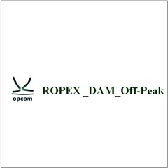 OPCOM - ROPEX_DAM_Off-Peak