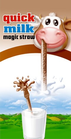 quick milk magic straw