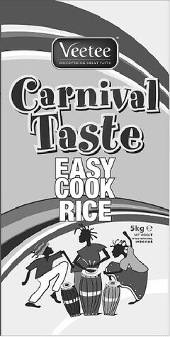 VEETEE Discovering Great Taste Carnival Taste Easy Cook Rice