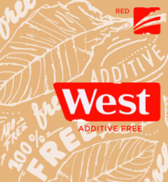 RED WEST ADDITIVE FREE
