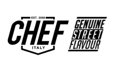 CHEF - GENUINE STREET FLAVOUR EST. 2008 ITALY